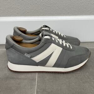 Kizik Milan Mens 9.5/Womens 11 Gray Handsfree Athletic Sneakers Casual Shoes
